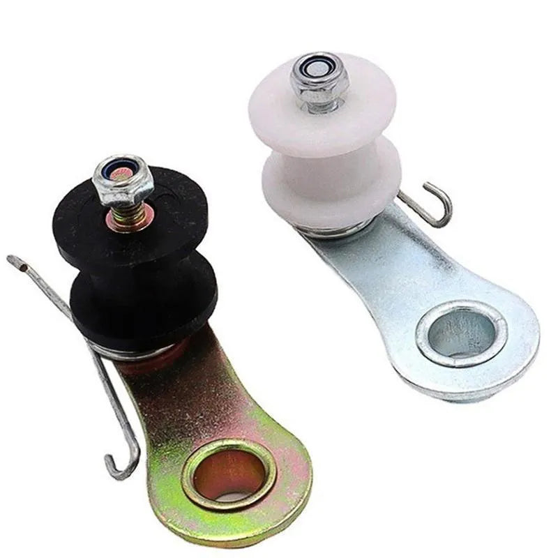 Off-road ATV chain tensioner accessory in black for vehicle model ATV