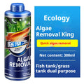 Ecological algae removal king liquid algaecide bottle for fish tanks and ponds in 300ml, 700ml, 1100ml sizes