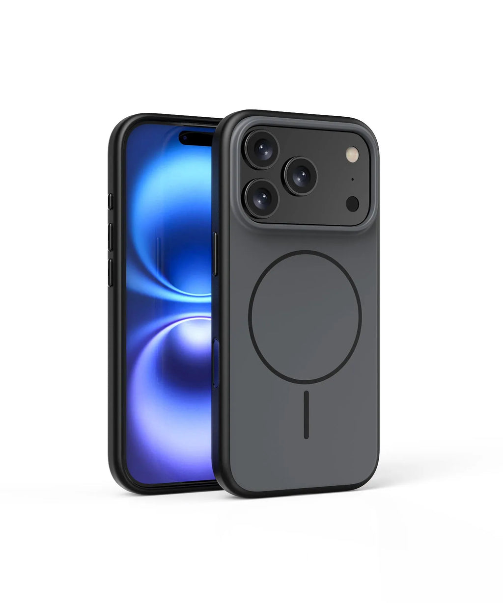 Frosted matte magnetic protective case for iPhone 17 in multiple colour options