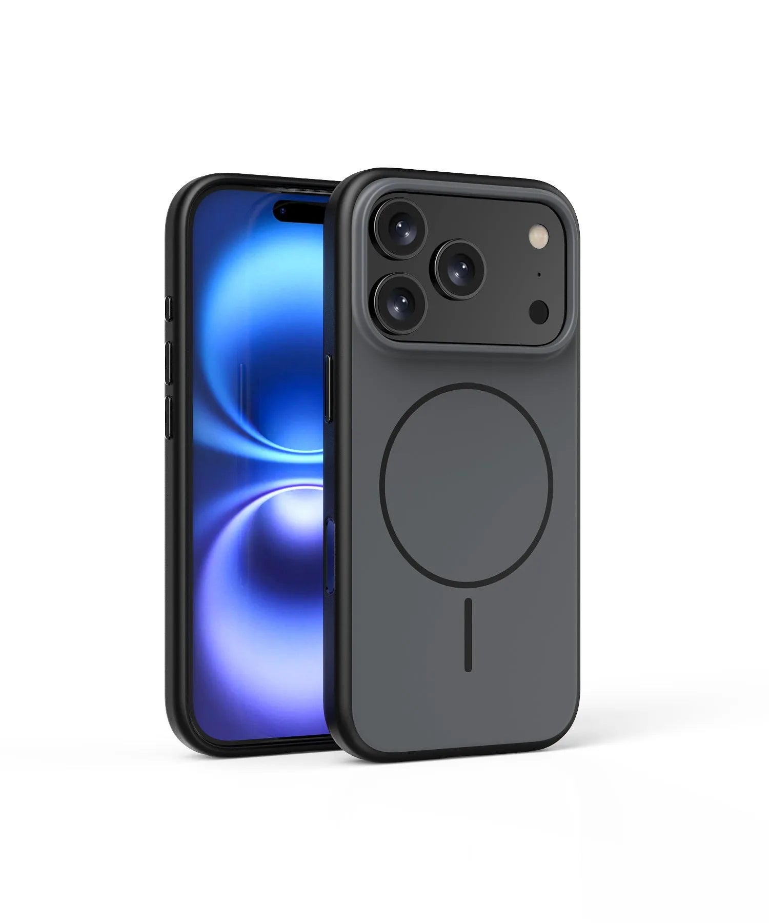 Frosted matte magnetic protective case for iPhone 17 in multiple colour options