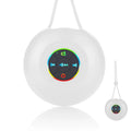 Outdoor portable mini waterproof colourful glowing Bluetooth speaker in black and white options