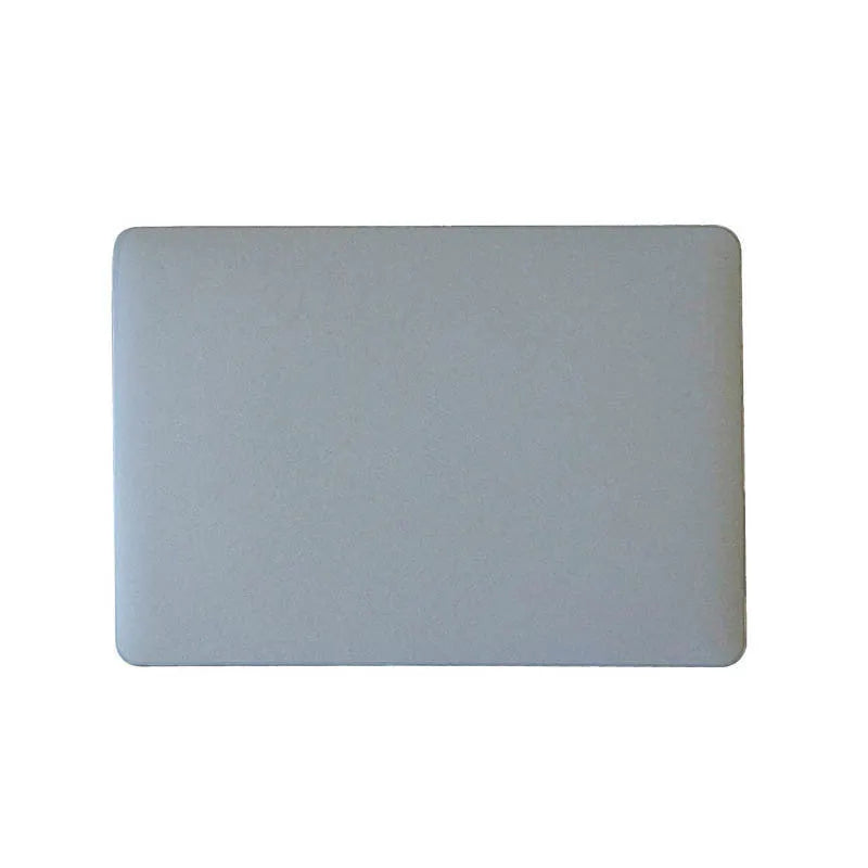 Quicksand Cobalt Gray polycarbonate protective shell for MacBook laptop on a desk