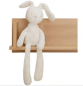 Beige soft plush bunny rabbit stuffed animal 55cm tall with long ears for baby gift