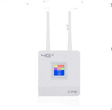 Compact 4G wireless router with EU plug, 150Mbps, VPN and firewall support for travel use