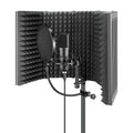 Microphone noise reduction screen YY-401 with external metal shell and internal sponge, Windshield colour