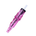 Colour ballpoint tattoo pen with integrated needle for precise line drawing, measuring 16.5cm long