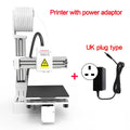 White EasyThreed K10 desktop 3D printer with 175mm build volume for TPU and PLA filament printing