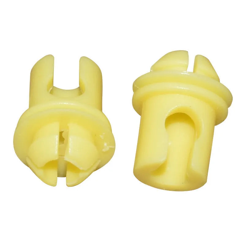 Yellow car door lock anti-loosening device buckle for BMW models single piece