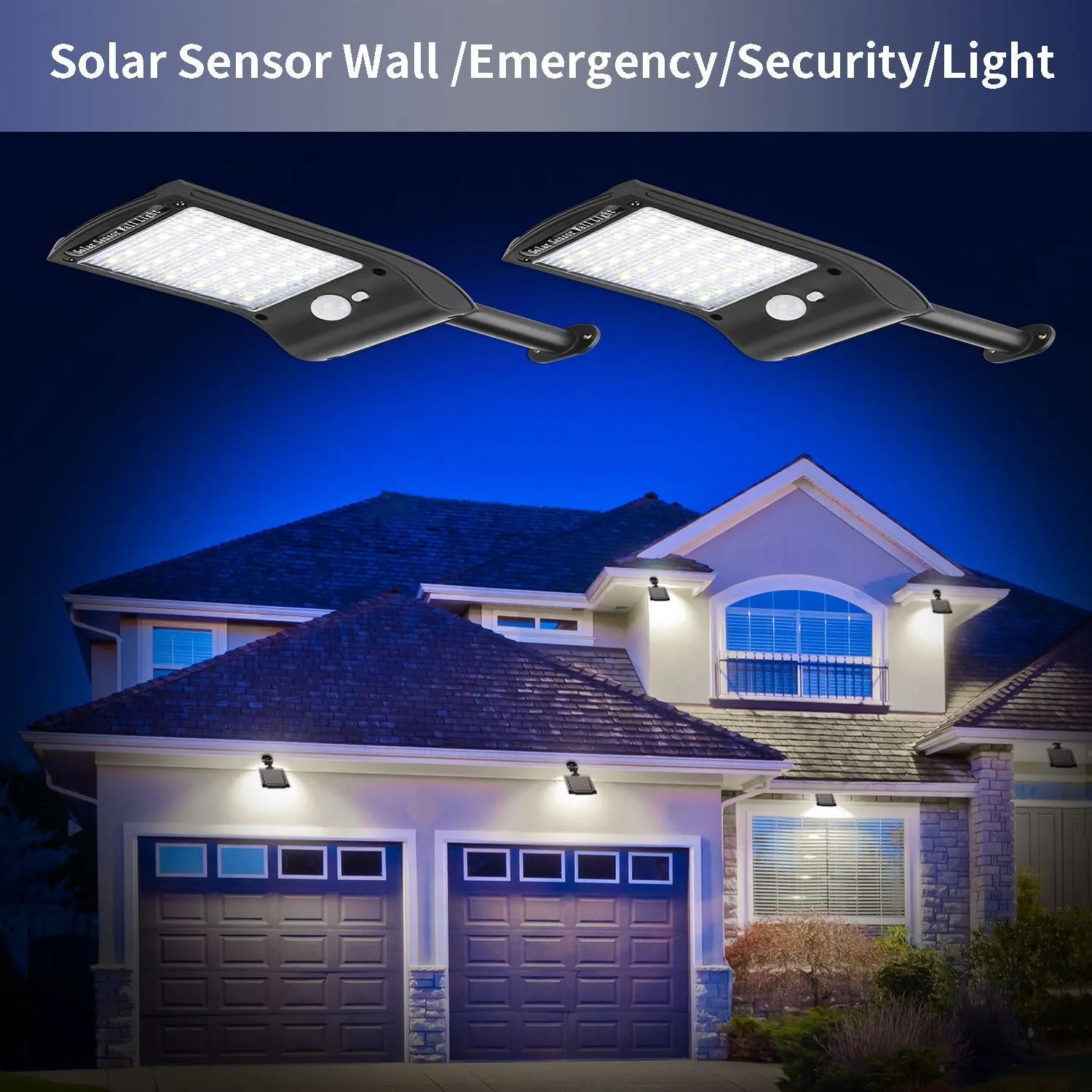 Black solar-powered wall light with diamond-pattern texture and adjustable mounting bracket