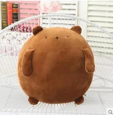 Super soft short plush teddy bear 25cm PP cotton filling brown bear plush toy