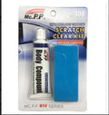 Car scratch repair abrasive sheet, 14 x 9 cm, for paint touch-up preparation