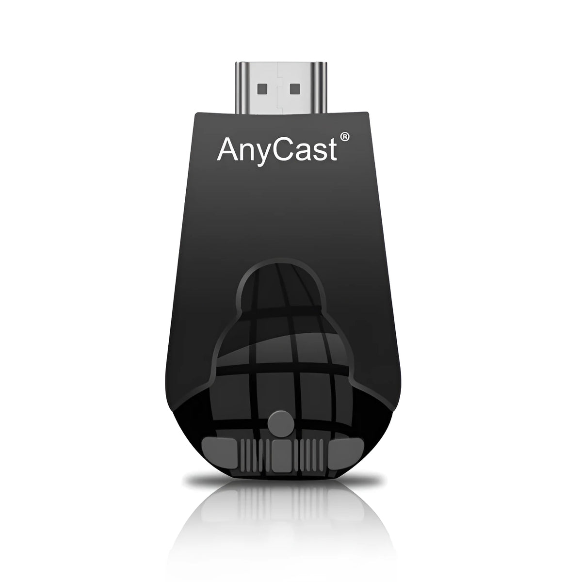 Mirascreen Anycast wireless HDMI push treasure media streamer in black with WiFi streaming support
