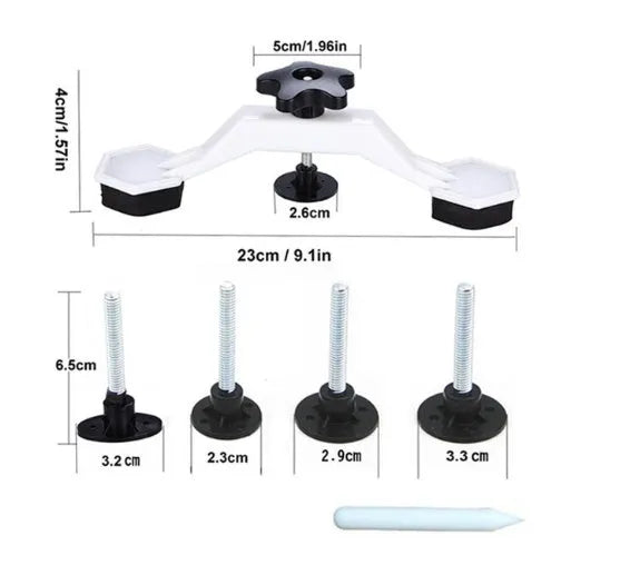 White approach bridge set with 20w glue gun and 7mm glue sticks for automotive dent repair