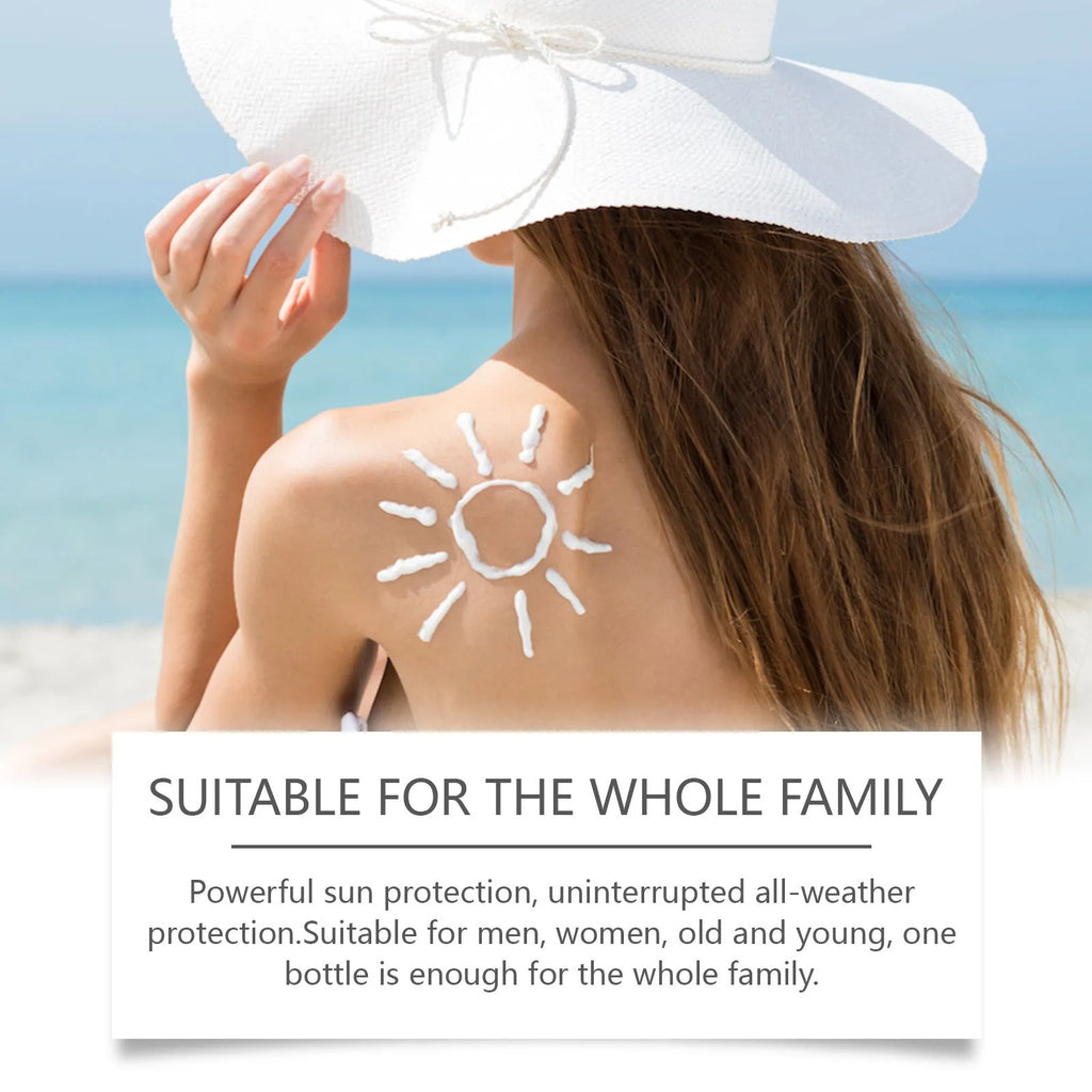 60g protective sunscreen cream tube for summer ultraviolet ray resistance with ethyl hexyl methoxycinnamate