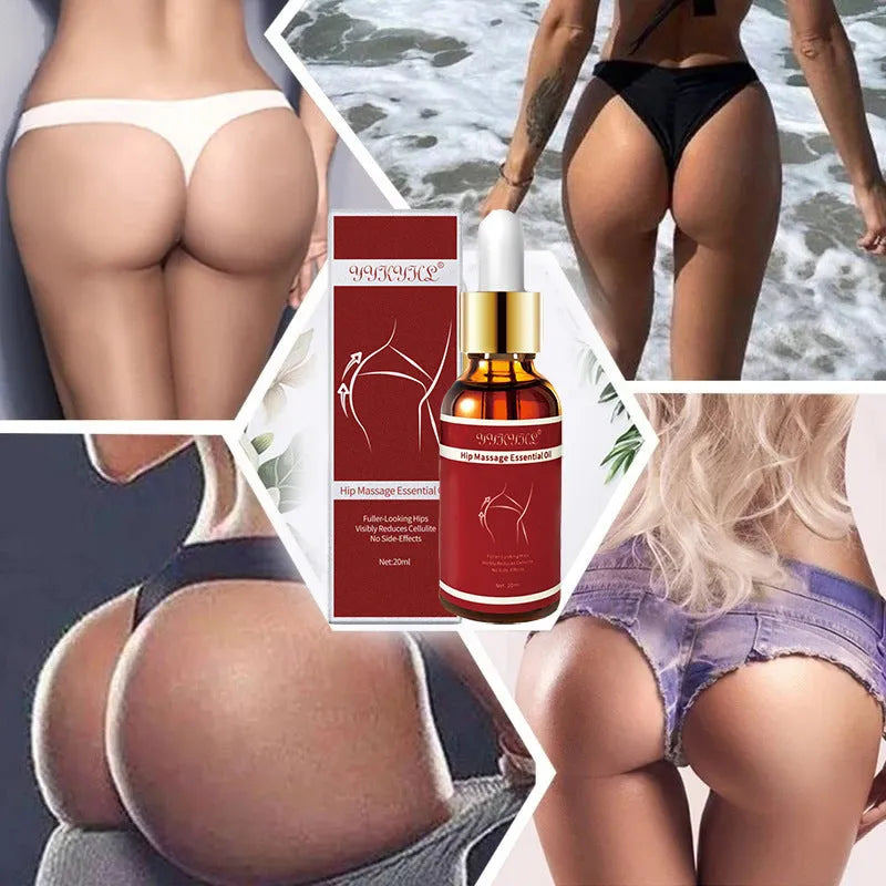 Sculpting Butt Lifting Cream Massage Oil 20ml grapeseed oil moisturising body care bottle