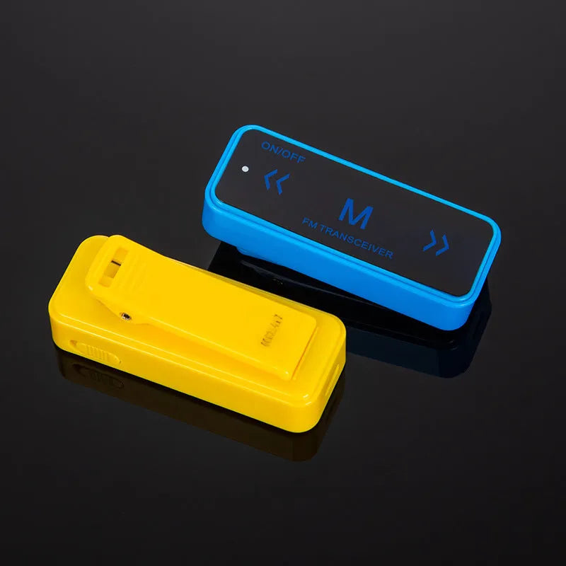 Mini ear-hook walkie-talkie for hair salon use with UHF400-480 MHz lithium battery rechargeable