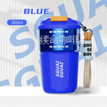 316 stainless steel portable coffee cup with 50mL capacity in blue, grey, orange, and white colour options.