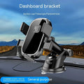 ABS car phone holder dashboard mount with square suction cup bracket for smartphone navigation