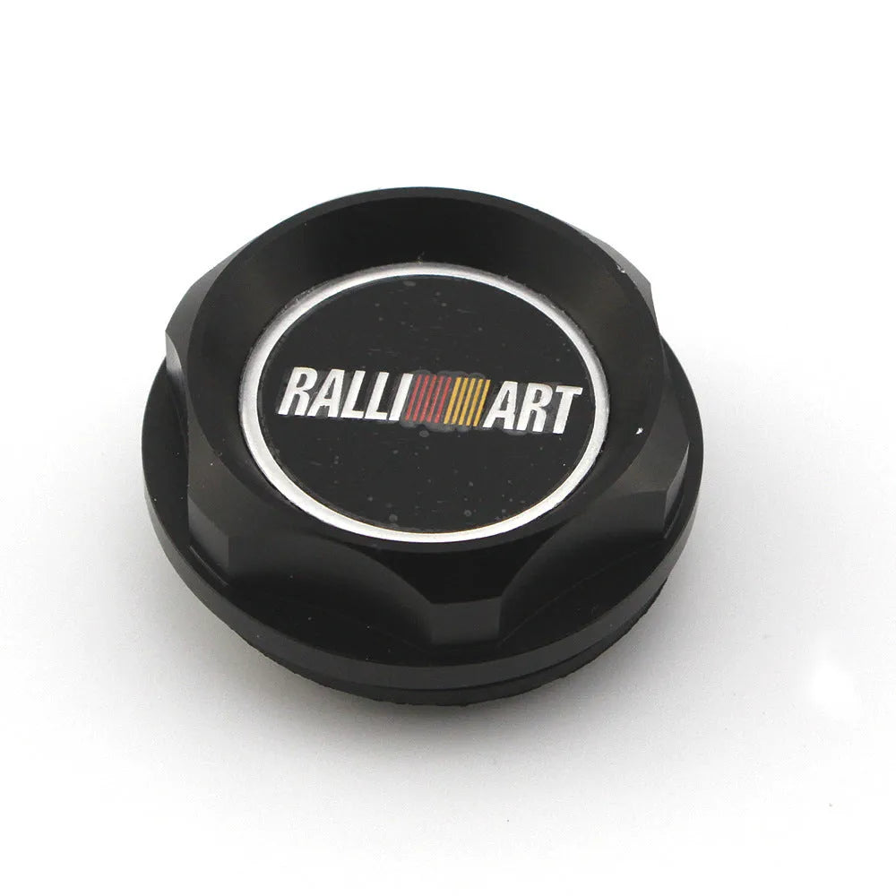 Aluminium alloy oil filter cap for Mitsubishi vehicles in six colour options