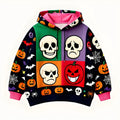 Fashion casual printed polyester sweater for women, available in multiple sizes from XS to 3XL