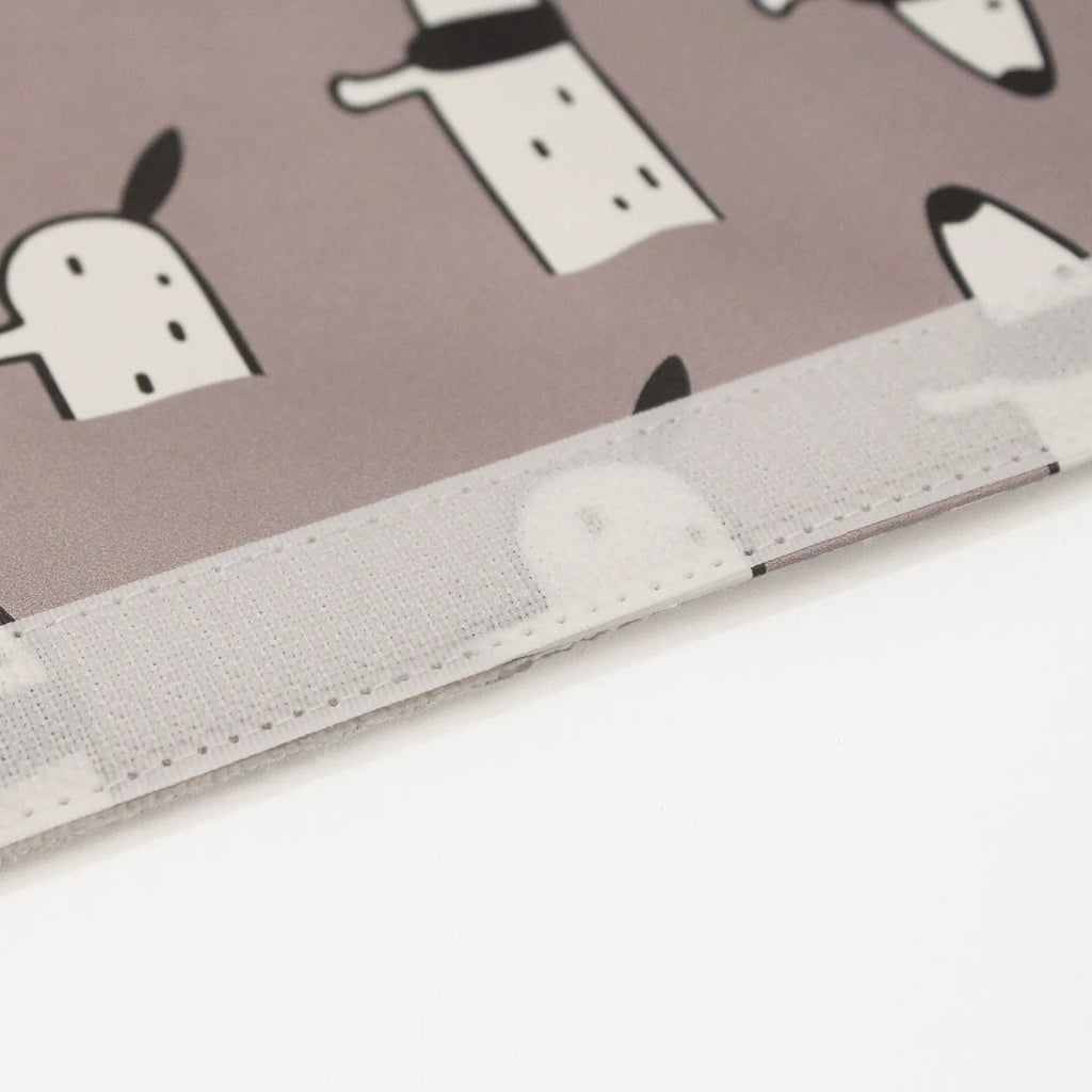 Dachshund cartoon pattern artificial leather car seatbelt shoulder protector cover.
