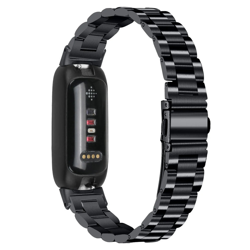 Stainless steel Milanese loop watch strap for Fitbit Inspire 3 in multiple colour options