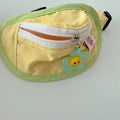 Backpack-style pet carrier for cats and small dogs in powder blue colour with messenger bag design