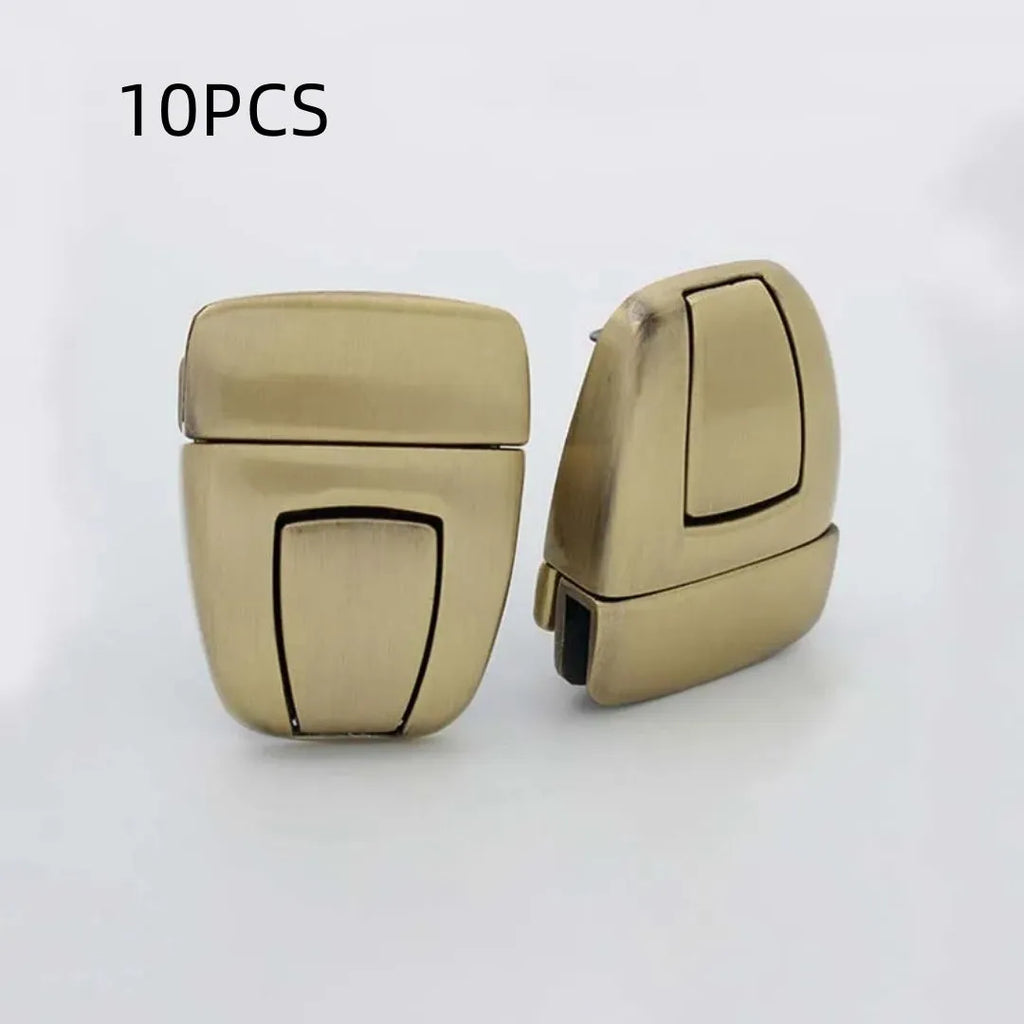 44 x 33mm zinc alloy mortise lock insert with gold finish for cabinet and furniture doors