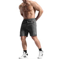 Men's bamboo fibre sports shorts with elastic waistband in multiple colours including Army Green, Black, Gray, Khaki