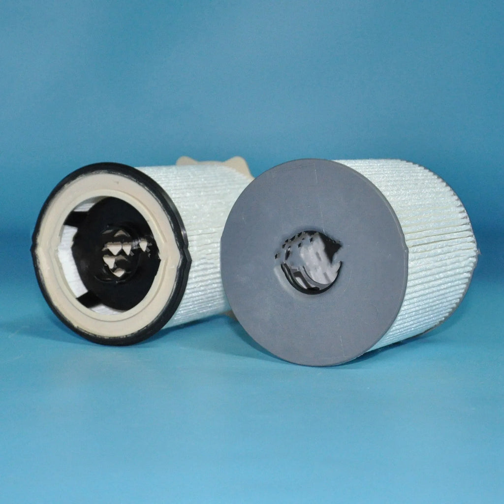 RAM truck fuel filter and oil-water separator kit with white housing
