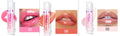Tube of mirror finish liquid lipstick in a shiny shade from a six-colour range.
