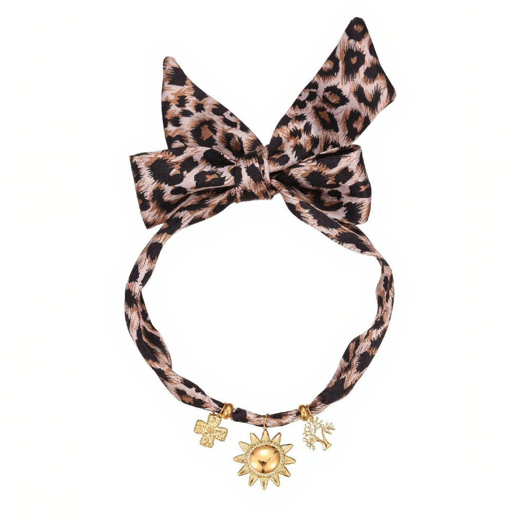 Stainless steel geometric pendant necklace or bracelet with 18K gold electroplated finish and chain styling