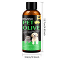 Olive deodorant mite removal lasting fragrance three-in-one pet shampoo 100g for cats and dogs