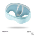 Men's U convex anti-moving ice silk boxer in solid colour for scrotal support and sports wear