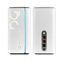 Compact white 4G CPE wireless router with Qualcomm or Zhanrui chip for wired to wireless conversion.