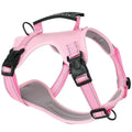 Polyester dog chest harness and leash in multiple colours and sizes