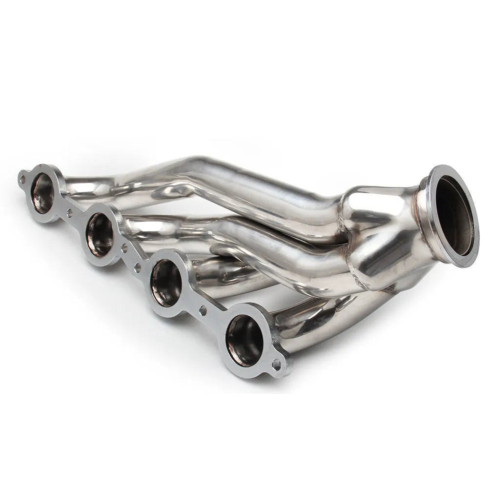 Silver 304 stainless steel exhaust manifold set for Chevrolet LS1 LS2 LS3 LS6 engines