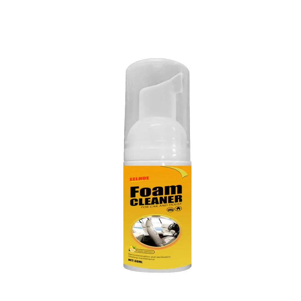 30ml car interior foam cleaner, 112 x 35mm multi-purpose detergent for ceiling and seat cleaning