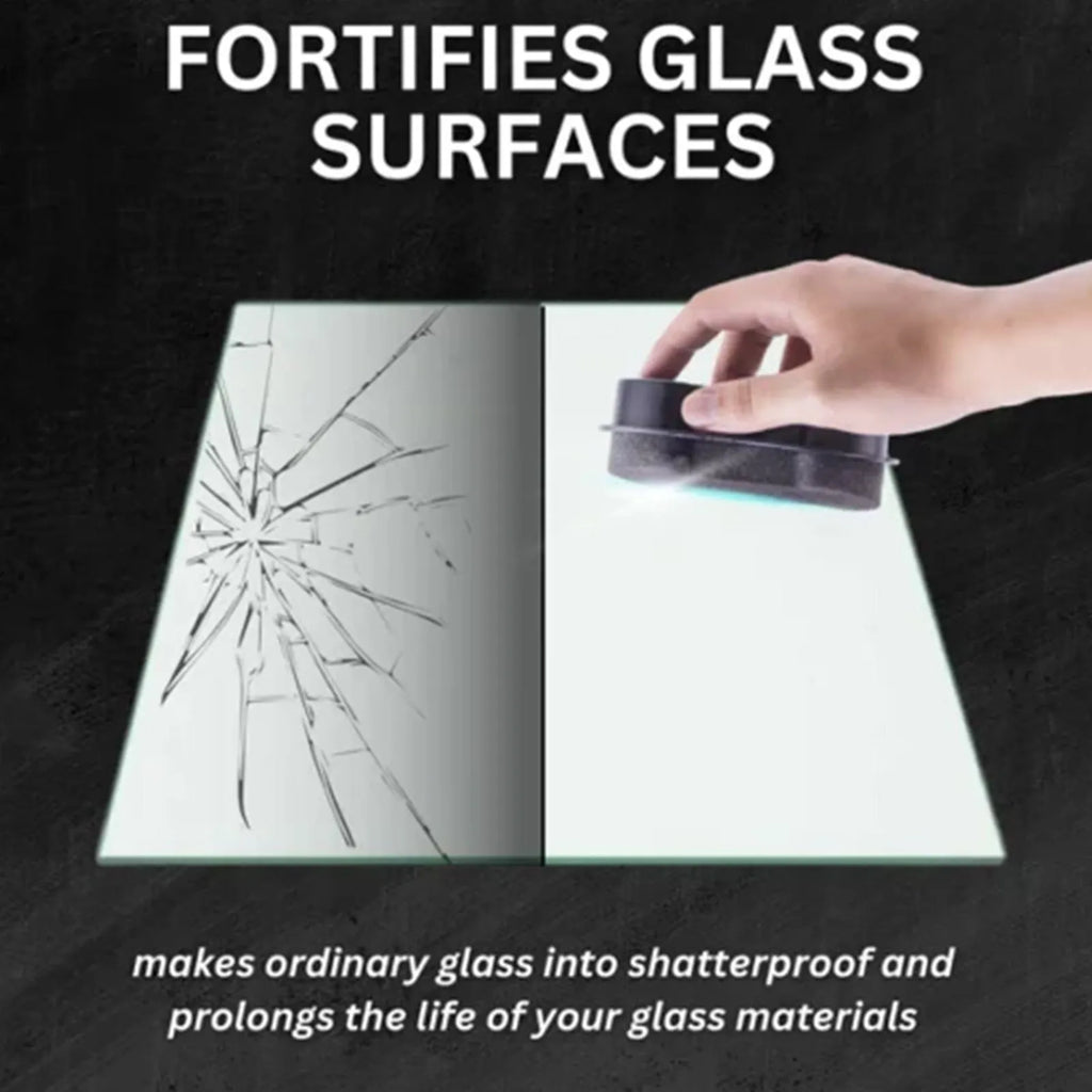 Rectangular car cleaning sponge for windshield and vehicle window maintenance with hydrophobic properties