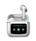 T68 PRO Wireless Bluetooth Headset in Black, Silver, or Champagne colour with a touch screen.