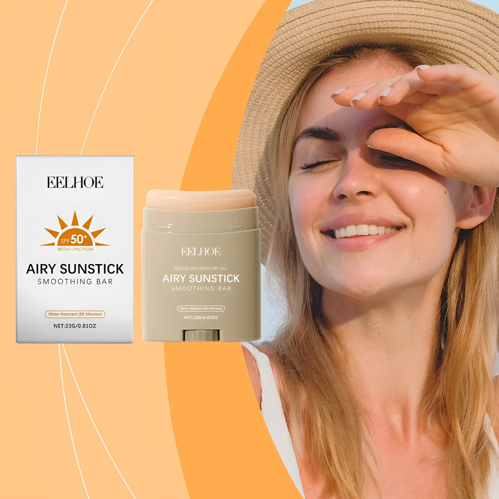 Skin Refreshing Not Oily Protective Stick with titanium dioxide sunscreen stick in 23g packaging