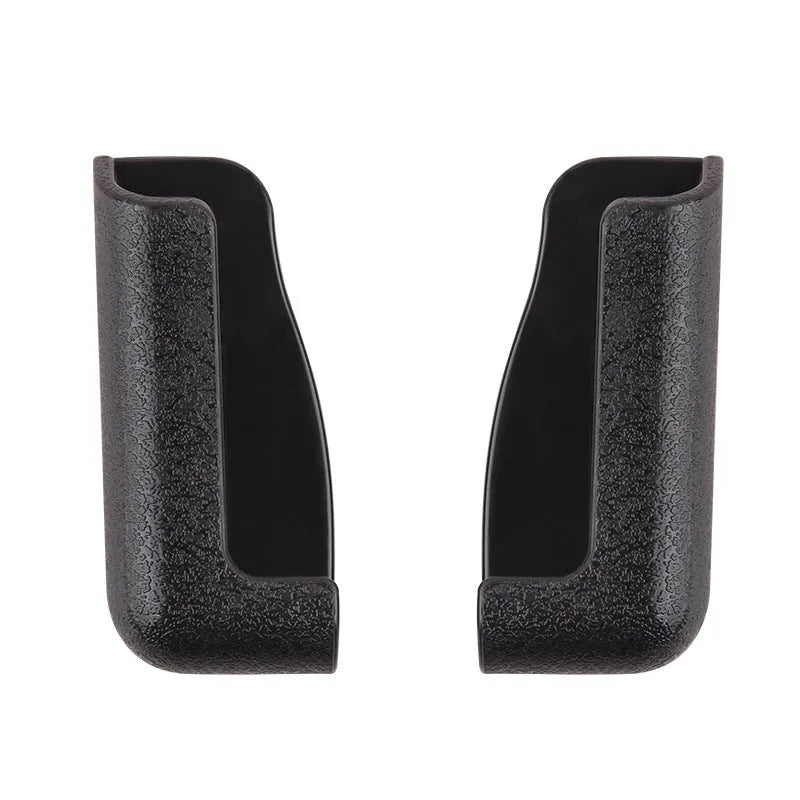Car mobile phone holder stick type with 3M tape, adjustable width, soft PVC, 65x28x18mm, black DM-059
