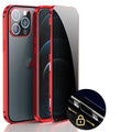 Magneto Phone Case with double-sided glass and aluminium frame for iPhone 17