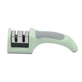 Multi-function kitchen knife sharpener with two-stage mouth colour box in modern minimalist style
