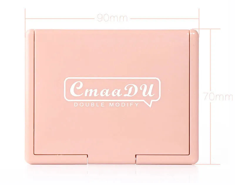Two-tone blush highlighter and contouring palette 8g 90x70mm with three colour options