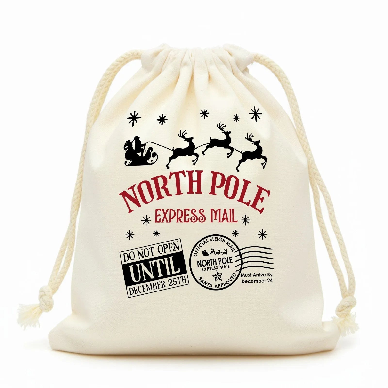 Canvas storage bag in picture colour, available in multiple sizes from 25x30cm to 72x100cm