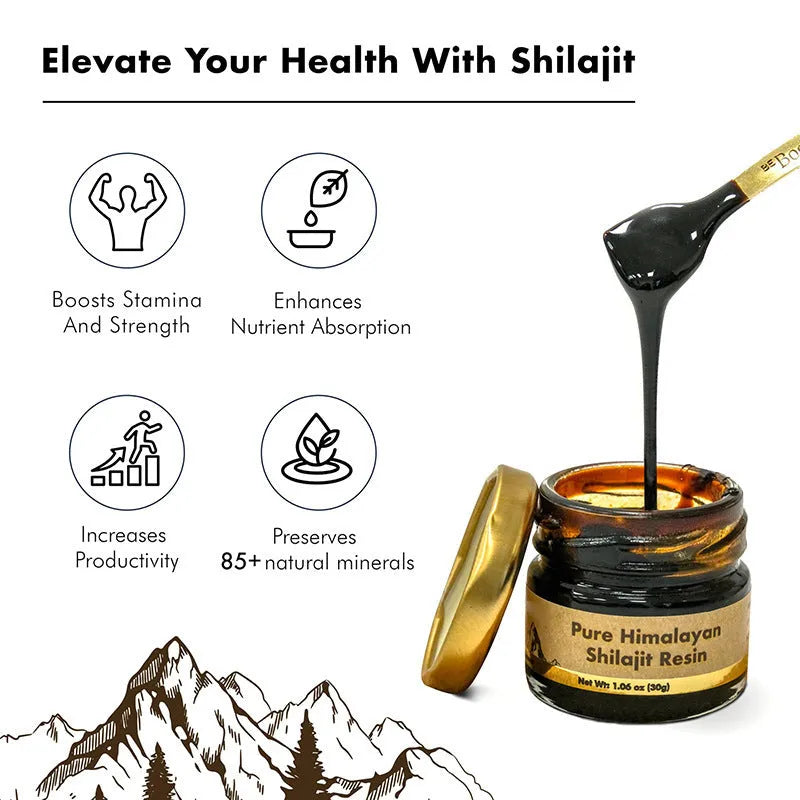 Xilaizhi Cream Shilajit Resin in 30g pack, bitter and sweet taste options available