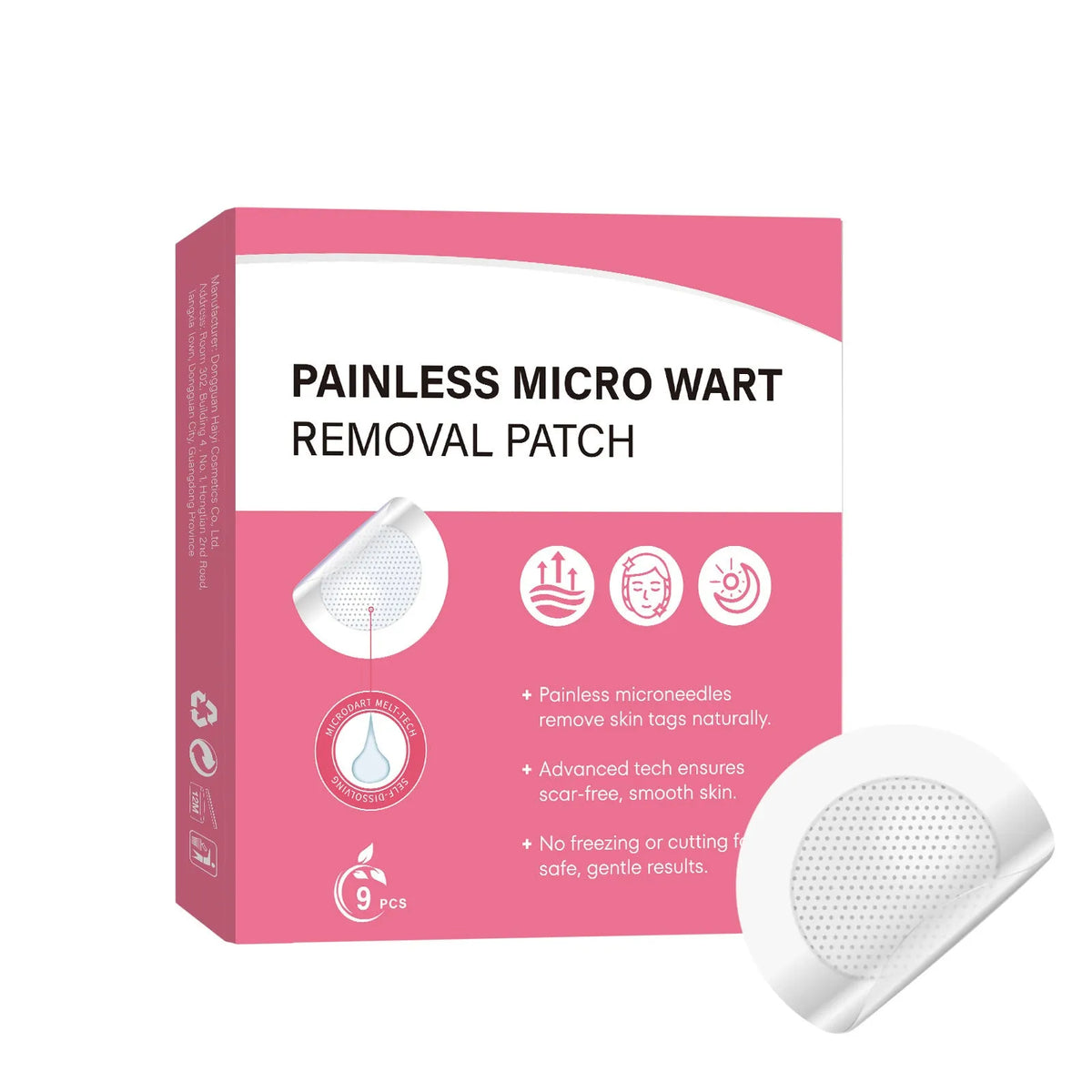 Pack of 9 gentle refreshing cleansing body skin nursing adhesive bandages with standard specification