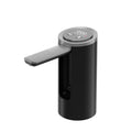 Household minimal rechargeable electric water pump in black with 4-speed button and USB port