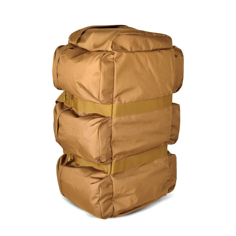 Outdoor sports multifunctional mountaineering tactical backpack in Oxford cloth camouflage pattern